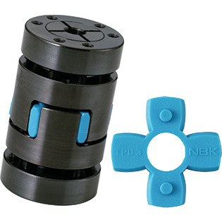 NBK Japan MJS-55CS-RD 24mm to 30mm Jaw-type Flexible Coupling NBK Japan MJS-55CS-RD 24mm to 30mm Jaw-type Flexible Coupling