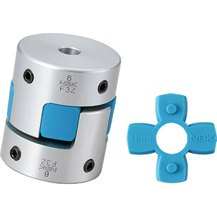 NBK Japan MJC-65K-RD 1/2 inch to 3/4 inch Jaw-type Flexible Coupling NBK Japan MJC-65K-RD 1/2 inch to 3/4 inch Jaw-type Flexible Coupling