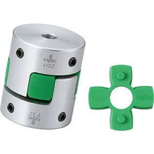 MJC-K-EGR_Flexible Coupling - Jaw-Type - Set Screw + Key Type|NBK MJC-K-EGR_Flexible Coupling - Jaw-Type - Set Screw + Key Type|NBK