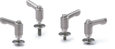 LDCMS-LWP-AS_ミニクランプレバー - 長穴用座金組み込みタイプ