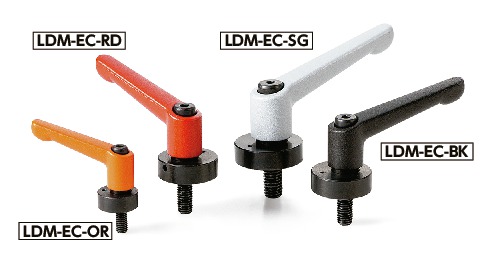 LDM-6-EC|偏心カムつきクランプレバー M(並目)ねじの呼び M6 LDM-6-EC|偏心カムつきクランプレバー M(並目)ねじの呼び M6