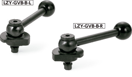 LZY-40-GVB-B-R-77｜ラッチレバー - 水平レバータイプ - 下方向