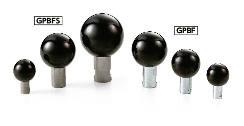 GPBF_プラスティックボール回転グリップ（めねじ）|NBK【鍋屋
