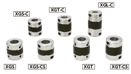 XGT|フレキシブルカップリング - 高減衰能ゴムタイプ - セット XGT|フレキシブルカップリング - 高減衰能ゴムタイプ - セット