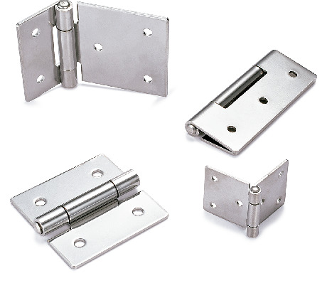 シングルヒンジ　 DualHinge HNSHS-30-30-B｜シートメタルヒンジ（平蝶番） - ステンレス製 - 通し