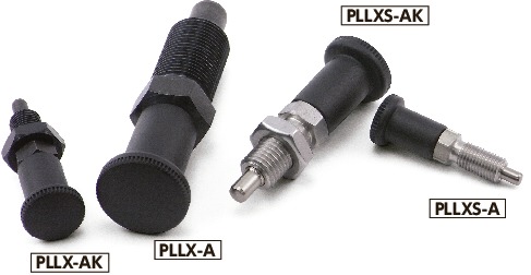 PLLX-4-6-A｜インデックスプランジャ - ロングノブタイプ ロック