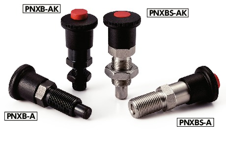 メーカー直売所 PNXB-6-9-AK｜インデックスプランジャ - 操作ボタンつき ボール