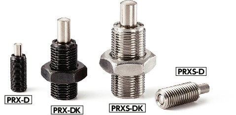 PRX-5-6-DK｜インデックスプランジャ - プッシュタイプ ロックナットの