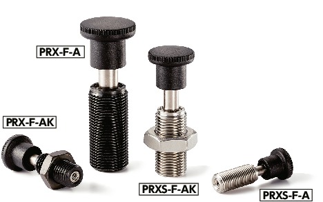 PRX-F_インデックスプランジャ - プッシュタイプ|NBK【鍋屋バイテック