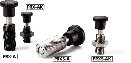 PRX-5-6-A｜インデックスプランジャ - プッシュタイプ ロックナットの