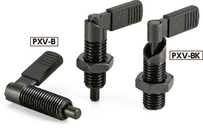 PXV-B_インデックスプランジャ - レバータイプ - レバーキャップつき