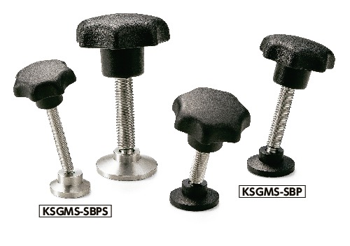 KSGMS-40-M8-50-SBP32｜セブンロブノブ - スラストパッドつき D