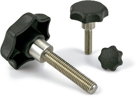 KTMS-25-M5-20｜セブンロブノブ D 25 M(並目)ねじの呼び M5 ピッチ 0.8