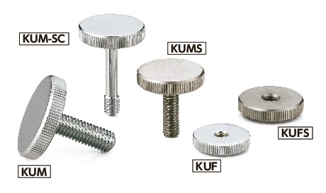 KUFS-30-M8｜ローレットノブ D 30｜NBK【鍋屋バイテック会社】