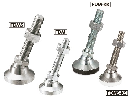 プレシャスメモリーズ　working ワーキング　デッキ　調整パーツ FDMS-25-M10-KR｜レベリングアジャスタ（おねじ） - キャップつき D 25