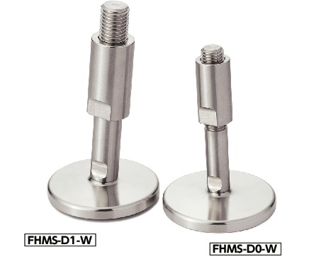 サイバー　デッキ+調整パーツ FHMS-100-M24-169-D0-W｜レベリングアジャスタ（おねじ） - スタッド