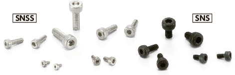 SNS|精密機器用六角穴付きボルト(微細ねじ)|NBK【鍋屋 SNS|精密機器用六角穴付きボルト(微細ねじ)|NBK【鍋屋