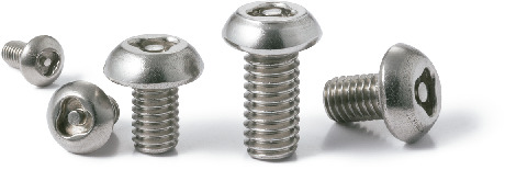 SRSAS-M3-8｜スリーロブ穴付きボタンボルト(ピンつき) M(並目)ねじの